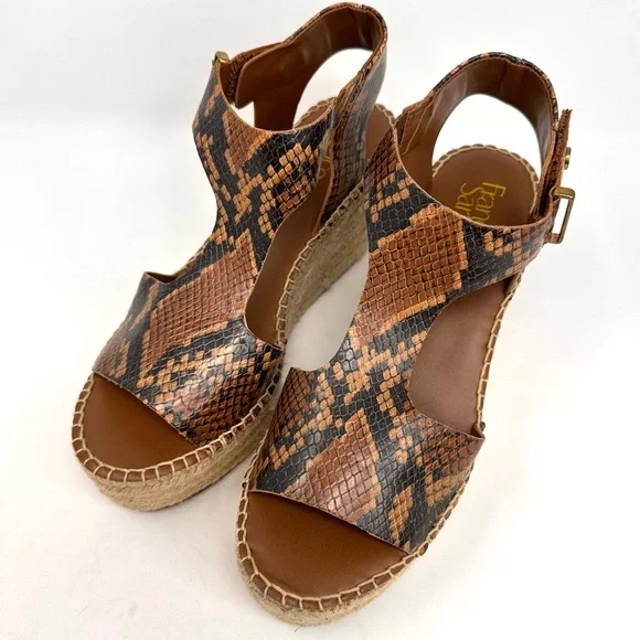 Franco Sarto Treasure3 Womens Espadrille Wedge Sandal - Picture 8 of 14